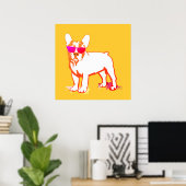 Frenchie Poster (Thuiskantoor)