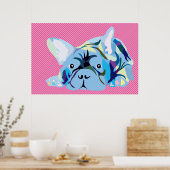 Frenchie Poster (Keuken)