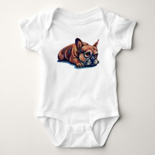 Frenchie Pup Romper (Voorkant)