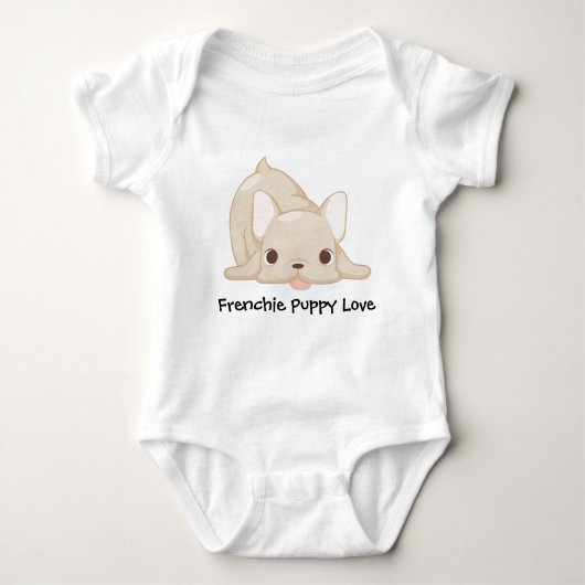 Frenchie Puppy Love Romper (Voorkant)