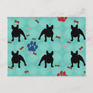 Frenchie Shadow Briefkaart