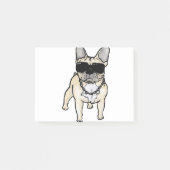 Frenchie - Slecht voor het bot Post-it® Notes (Voorkant)