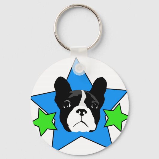 Frenchie Sleutelhanger (Voorkant)