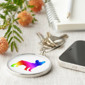 Frenchie Sleutelhanger (Zijkant)