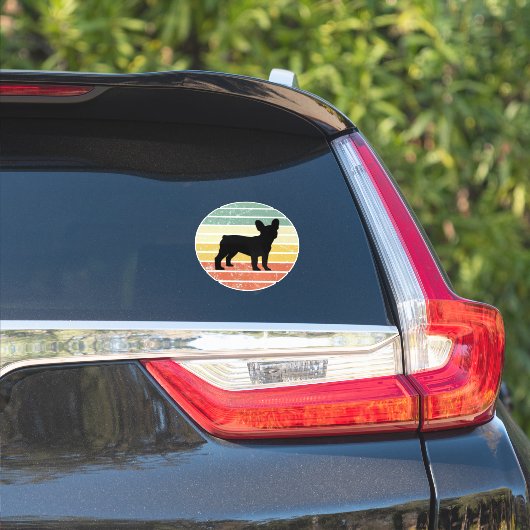 Frenchie Sticker (Auto Zijkant)