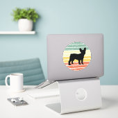 Frenchie Sticker (Laptop op bureau)