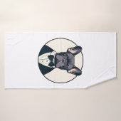 Frenchie The Gentlemen (Serviette de bain)