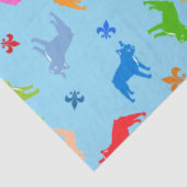 Frenchie tissuepapier (Detail)
