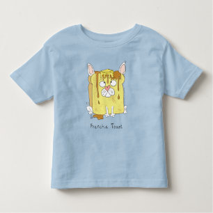 Frenchie Toast French Bulldog Kid's Toddler TShirt