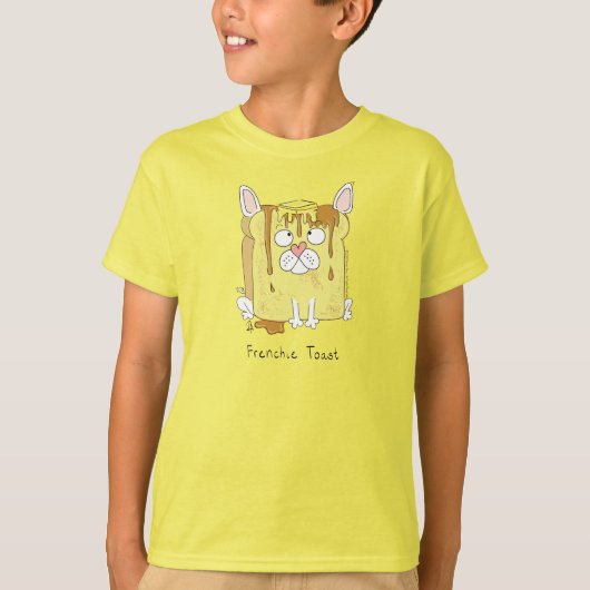 Frenchie Toast French Bulldog Kind Boy T-Shirt (Voorkant)