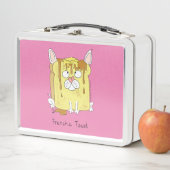 Frenchie Toast French Bulldog Lunch Box (In situ)