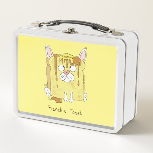 Frenchie Toast French Bulldog Lunch Box (Devant)
