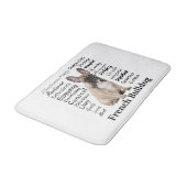 Frenchie Traits Bath Mat (Gekanteld)