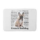 Frenchie Traits Bath Mat (Voorkant)