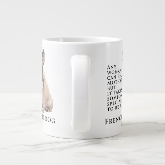 Frenchie Traits Jumbo Mug (Dos)