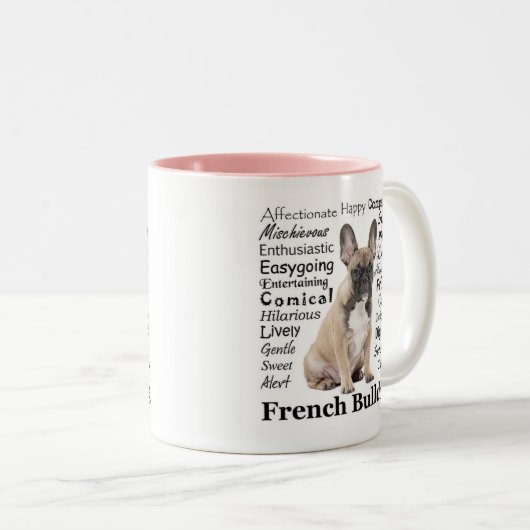 Frenchie Traits Mok (Voorkant rechts)