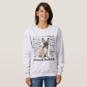 Frenchie Traits Sweatshirt (Voorkant volledig)