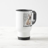Frenchie Travel Mug Reisbeker (Voorkant rechts)