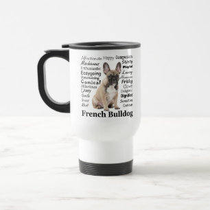 Frenchie Travel Mug Reisbeker