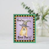 Frenchie Witch Invitation (Debout devant)