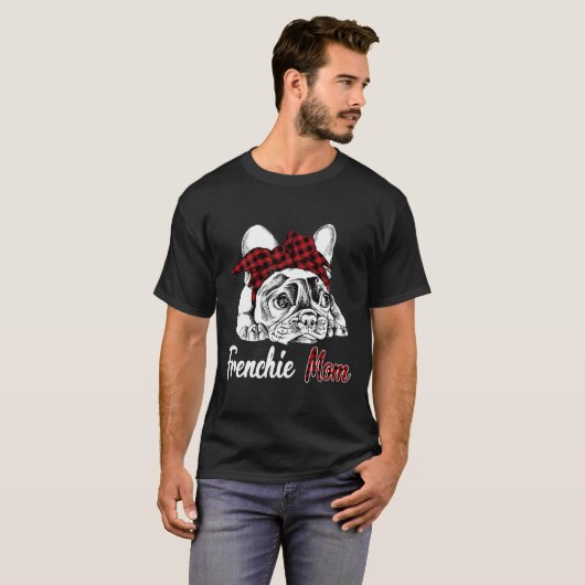 Frenchie Womens Frenchie Mam T-shirt (Voorkant volledig)