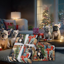 Frenchie Wonderland Kerstmis