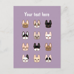 Frenchies Briefkaart