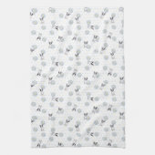 Frenchies en Daisies Theedoek (Verticaal)