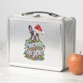 Frenchmas aan u Bulldog Dog Tree Christmas Light (In situ)