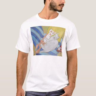 Frenchy met roze panter t-shirt