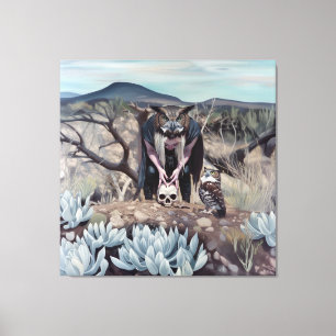 Frenologie Canvas Afdruk