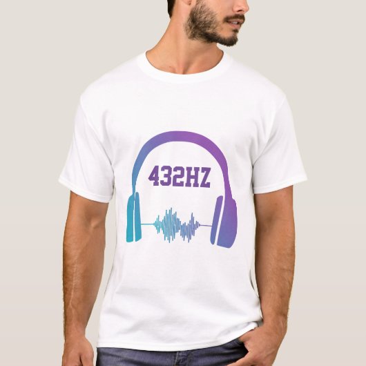 Fréquence de guérison de 432 hz T-Shirt (Devant)