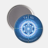 Fréquence Solfeggio 741 Hz Aimant (Recto/Verso)
