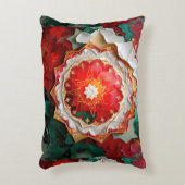 Frequency Abstract Christmas Festive Sovereignty  Accent Kussen (Voorkant(Verticaal))