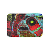 Frequency Serpent – Abstract Energy Compact Mirror Badmat (Voorkant)