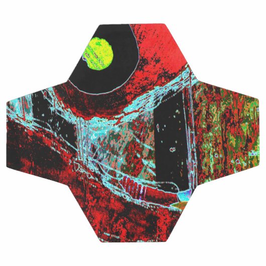 Frequency Serpent – Abstract Energy Compact Mirror Voetbal (Enkel)