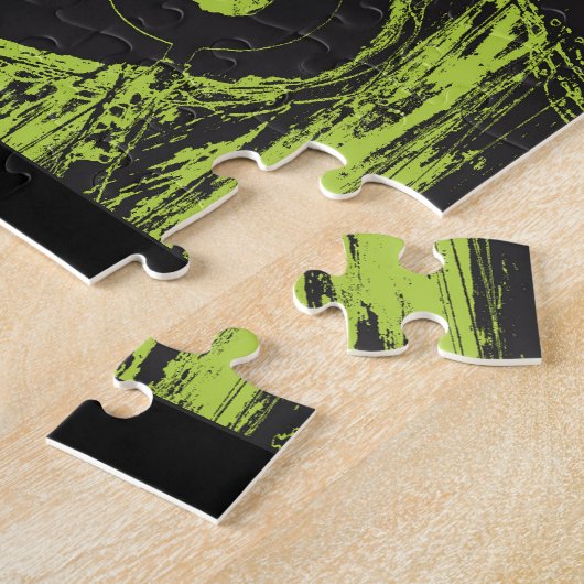 Frequency Serpent – Digital Abstract Energy Puzzle (Côté)