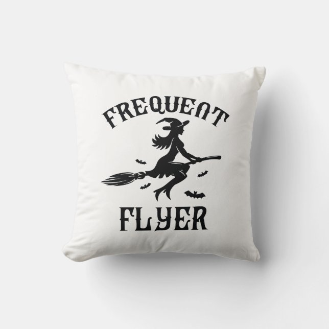 Frequent Flyer Kussen (Voorkant)