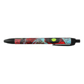 Frequentie Serpent – Abstracte Energie Compacte Sp Zwarte Inkt Pen (Bodem)