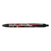 Frequentie Serpent – Abstracte Energie Compacte Sp Zwarte Inkt Pen (Achterkant)