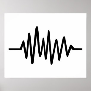 Frequentiemuziekpuls Poster