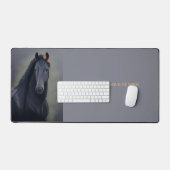 Frère Cheval Noir - Pad Souris, Mat De Bureau (Clavier et souris)