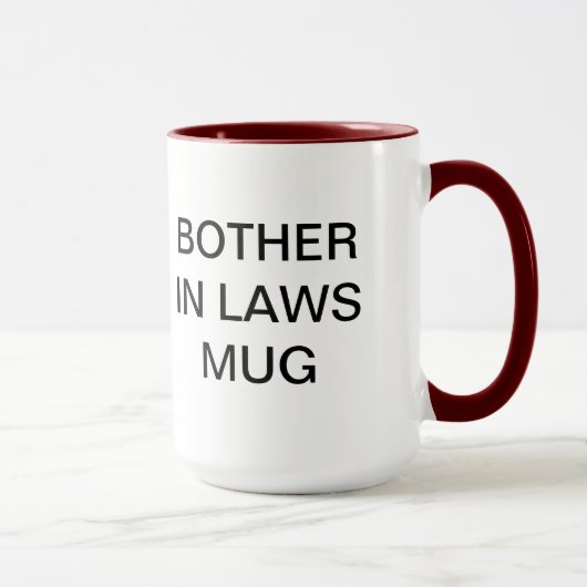 FRÈRE DANS LA TASSE DE LOIS (Droite)