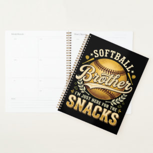 Frère de softball drôle Snacks Sports