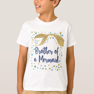 Frère d'un T-shirt de sirène