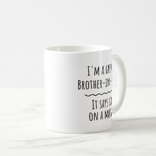 Frère en droit Nouveau Futur ou Mug Cadeau actuel