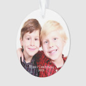 Frères par naissance |Rouge|Photo Joyeux Noël (devant)