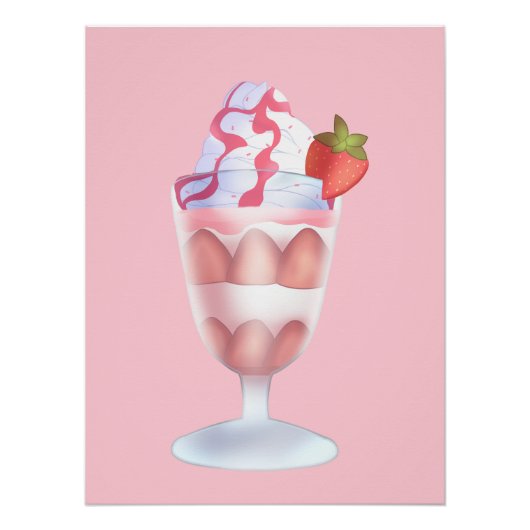 Fresas Con Crema Mexicanas Perfect Poster (Voorkant)