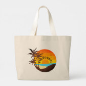 Frescobol Grote Tote Bag (Achterkant)