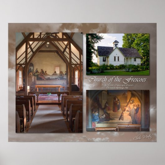 Frescoes-kerk Poster (Voorkant)